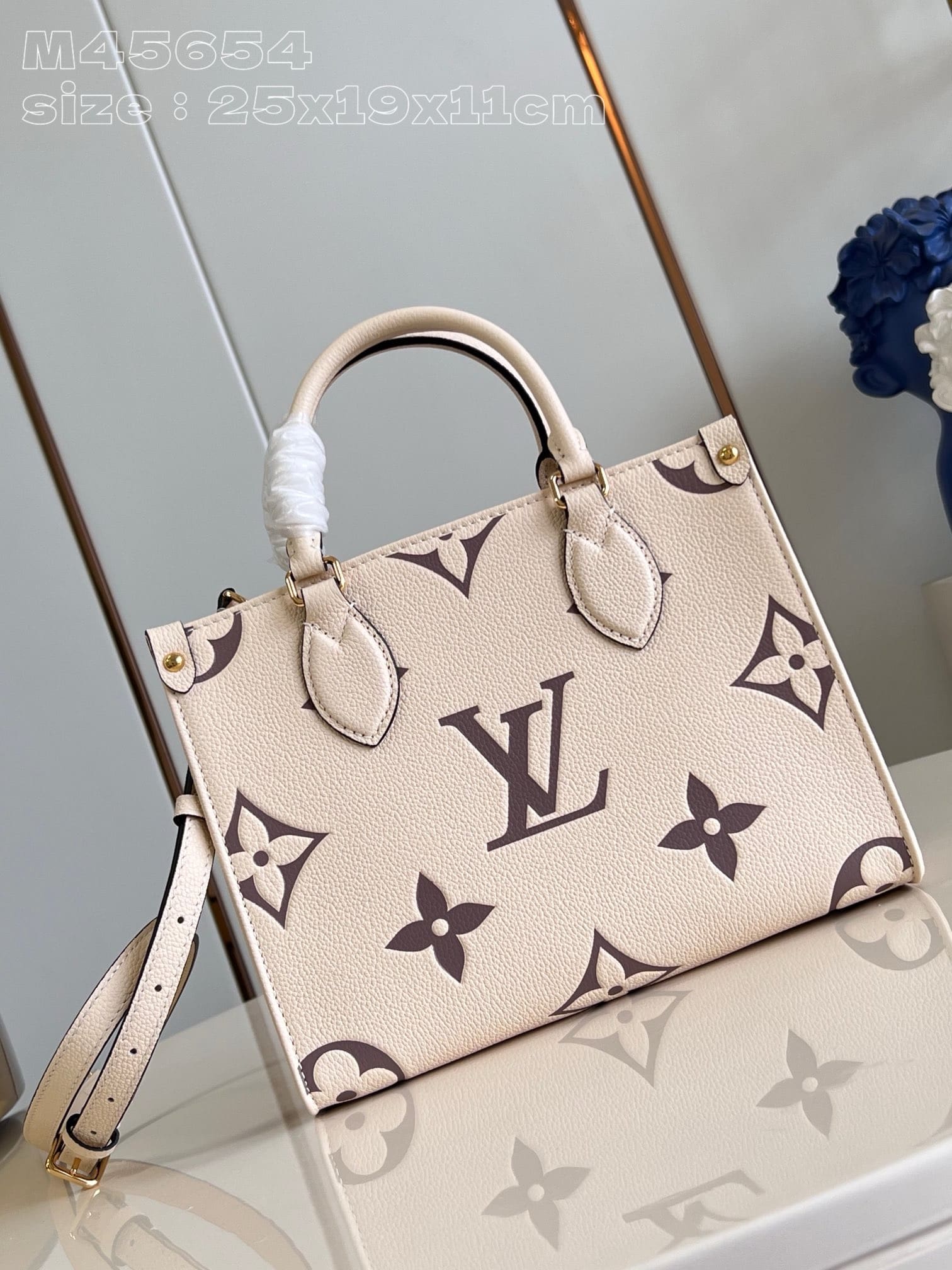 Louis Vuitton White Empreinte Onthego PM M45654 - SILKROAD