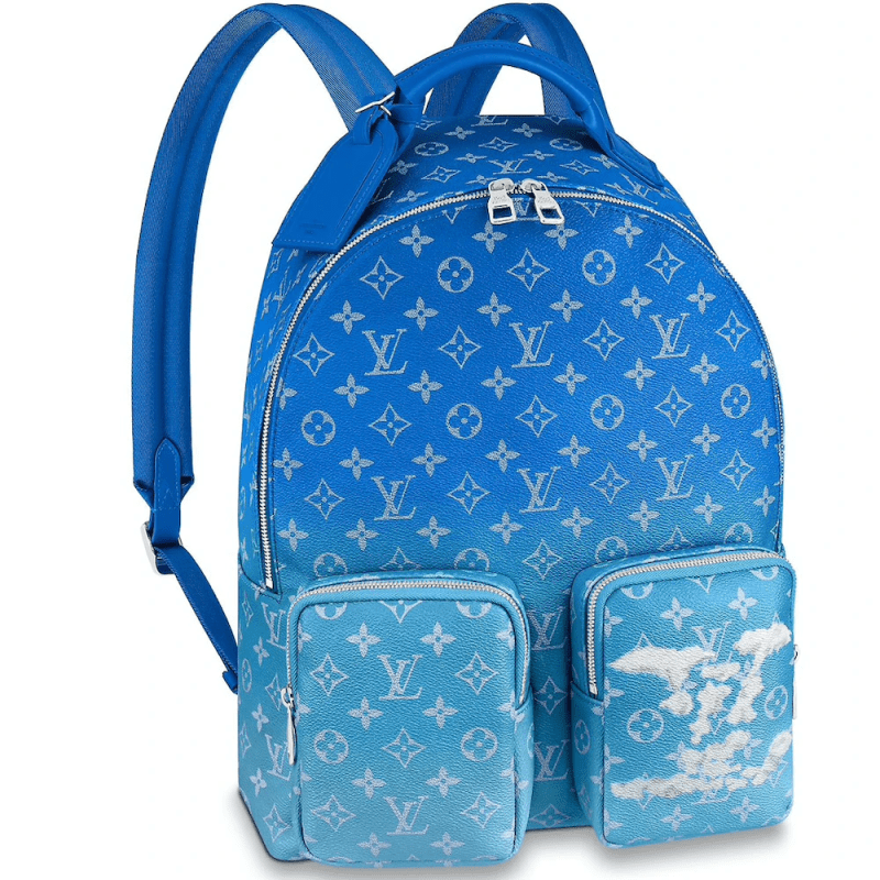 Louis Vuitton Backpack Multipocket Clouds Monogram Blue M45441 - SILKROAD