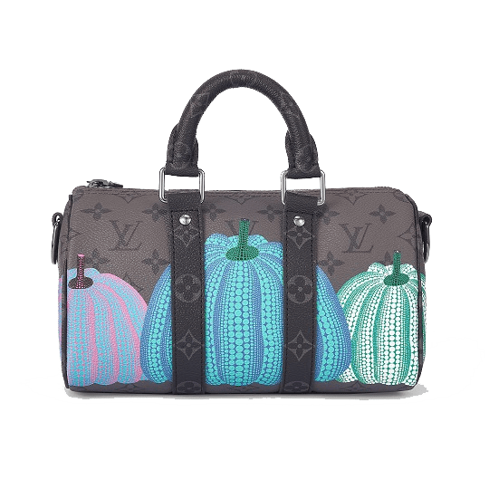 Louis Vuitton Kusama Reverse Monogram Eclipse Keepall 25 - SILKROAD