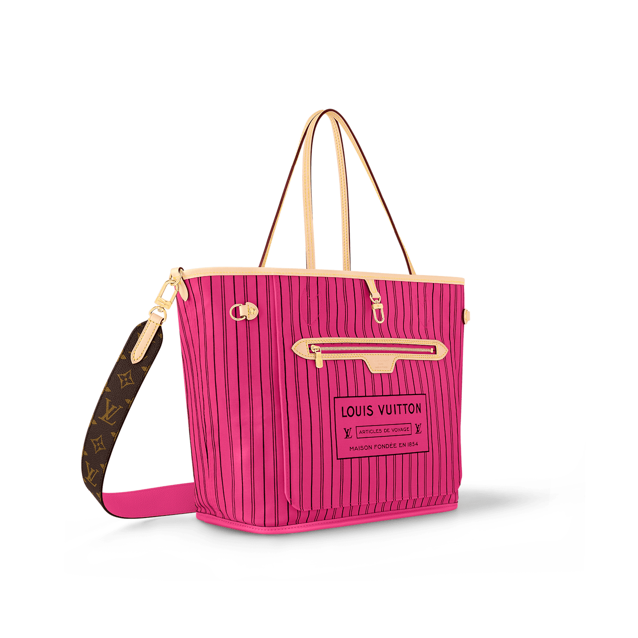 Louis Vuitton M12257 Neverfull Bandoulière Inside Out MM - SILKROAD