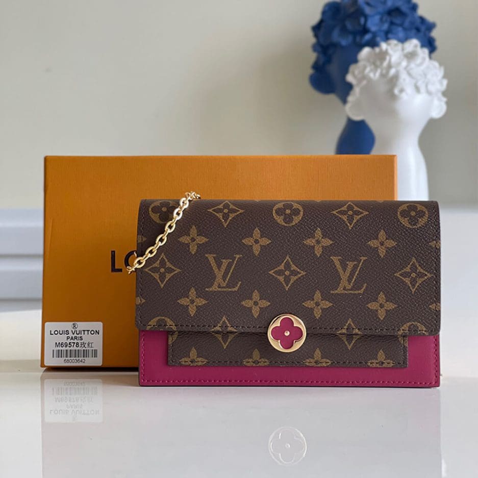 Louis Vuitton FLORE CHAIN WALLET M69578 - SILKROAD