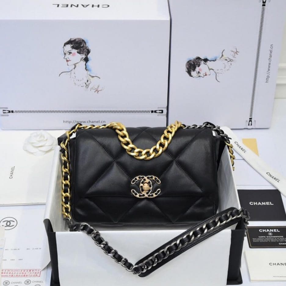 CHANEL 19 HANDBAG AS1160 - SILKROAD