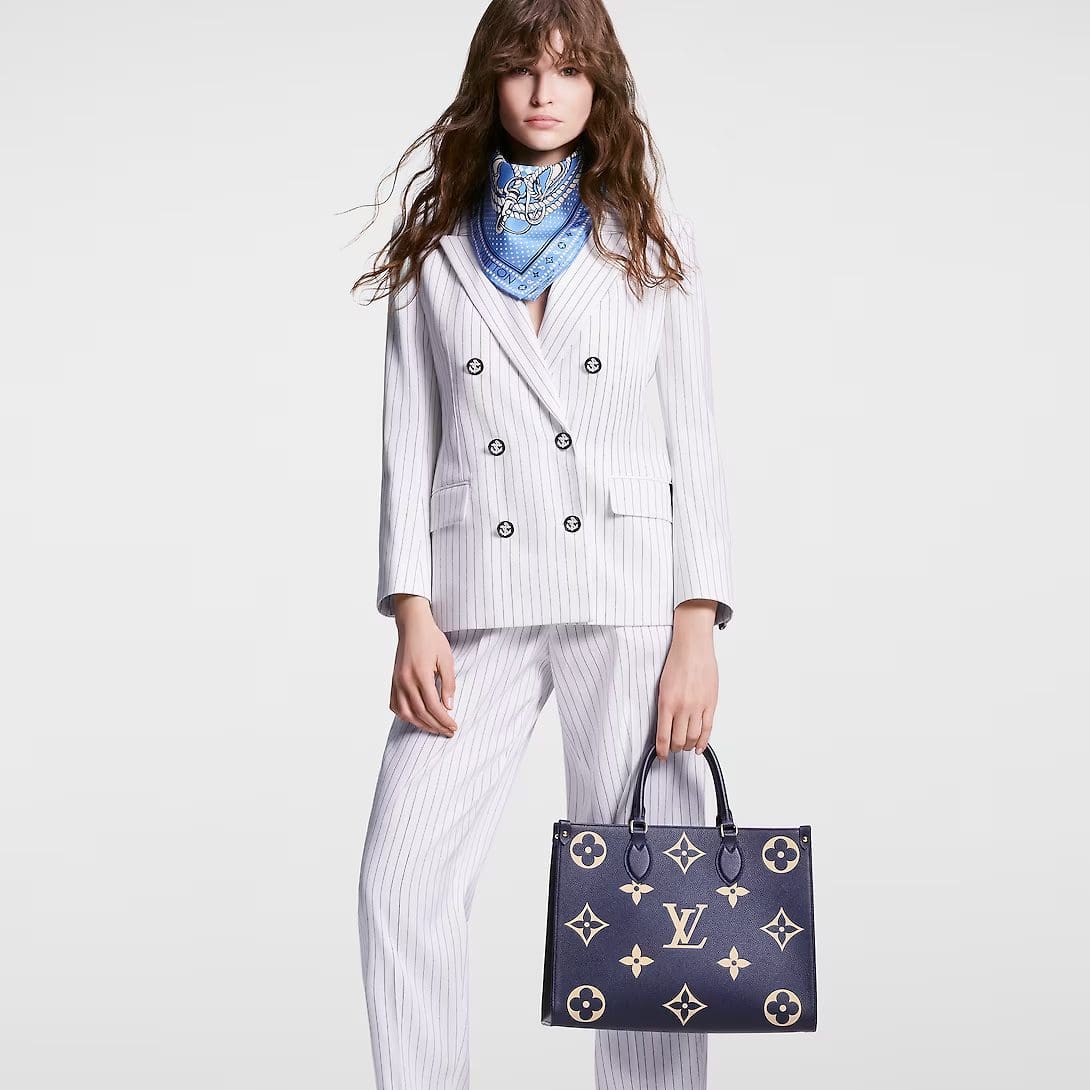 Louis Vuitton M47084 OnTheGo MM - SILKROAD