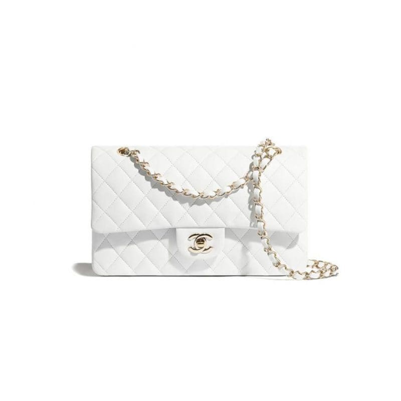 CHANEL Classic Flap Handbag GOLD METAL - SILKROAD