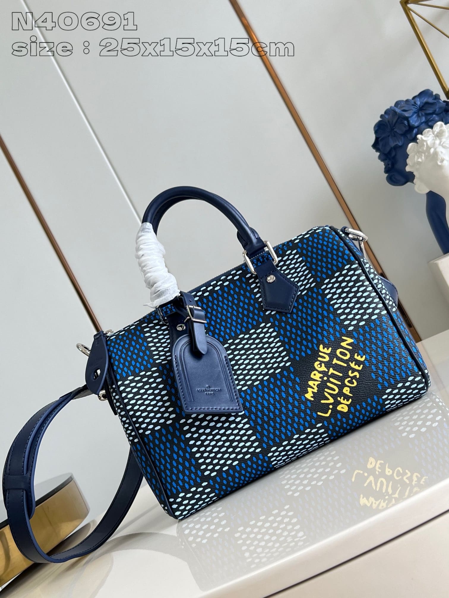 Louis Vuitton N40691 SPEEDY 25 BANDOULIèRE BAG - SILKROAD