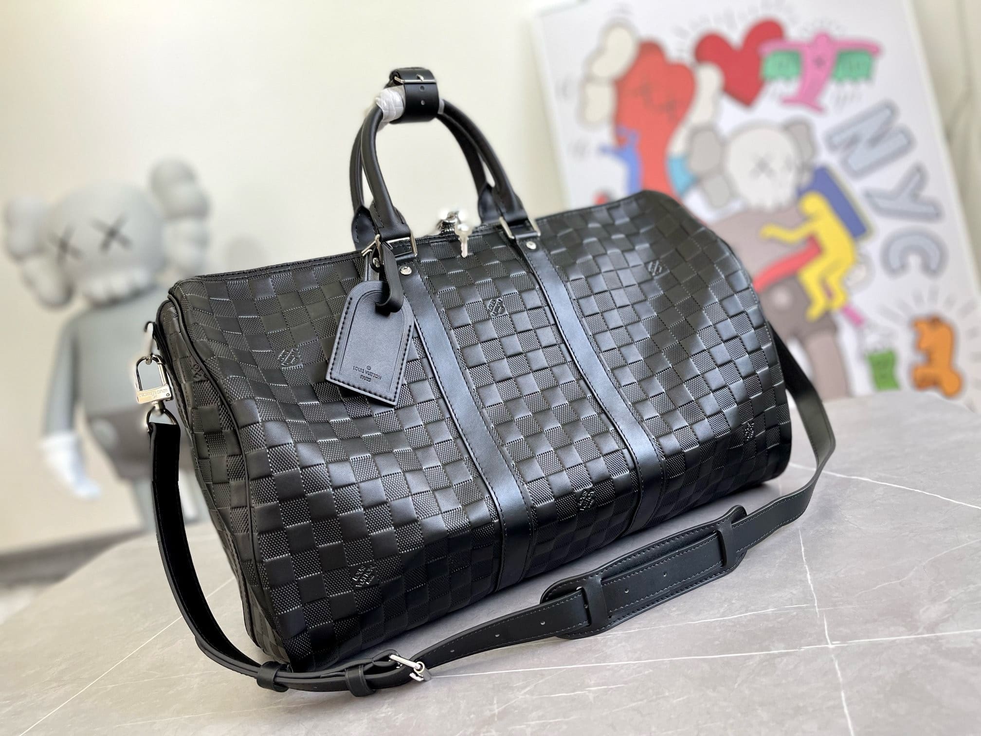 Louis Vuitton N41145 KEEPALL BANDOULIèRE 45 Travel Bag - SILKROAD