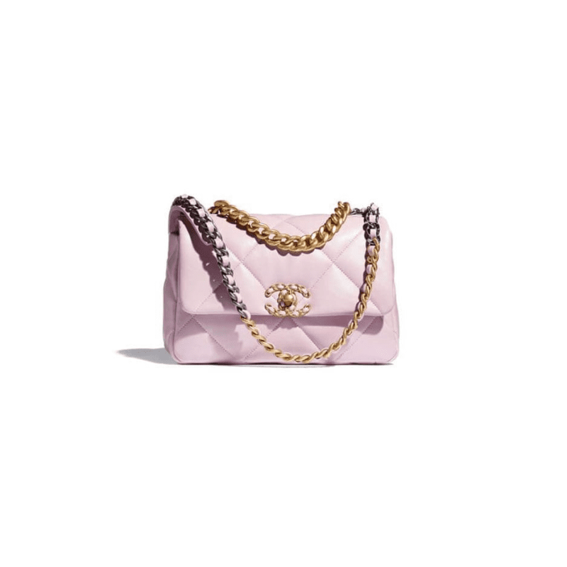 CHANEL 19 HANDBAG AS1160 PINK - SILKROAD