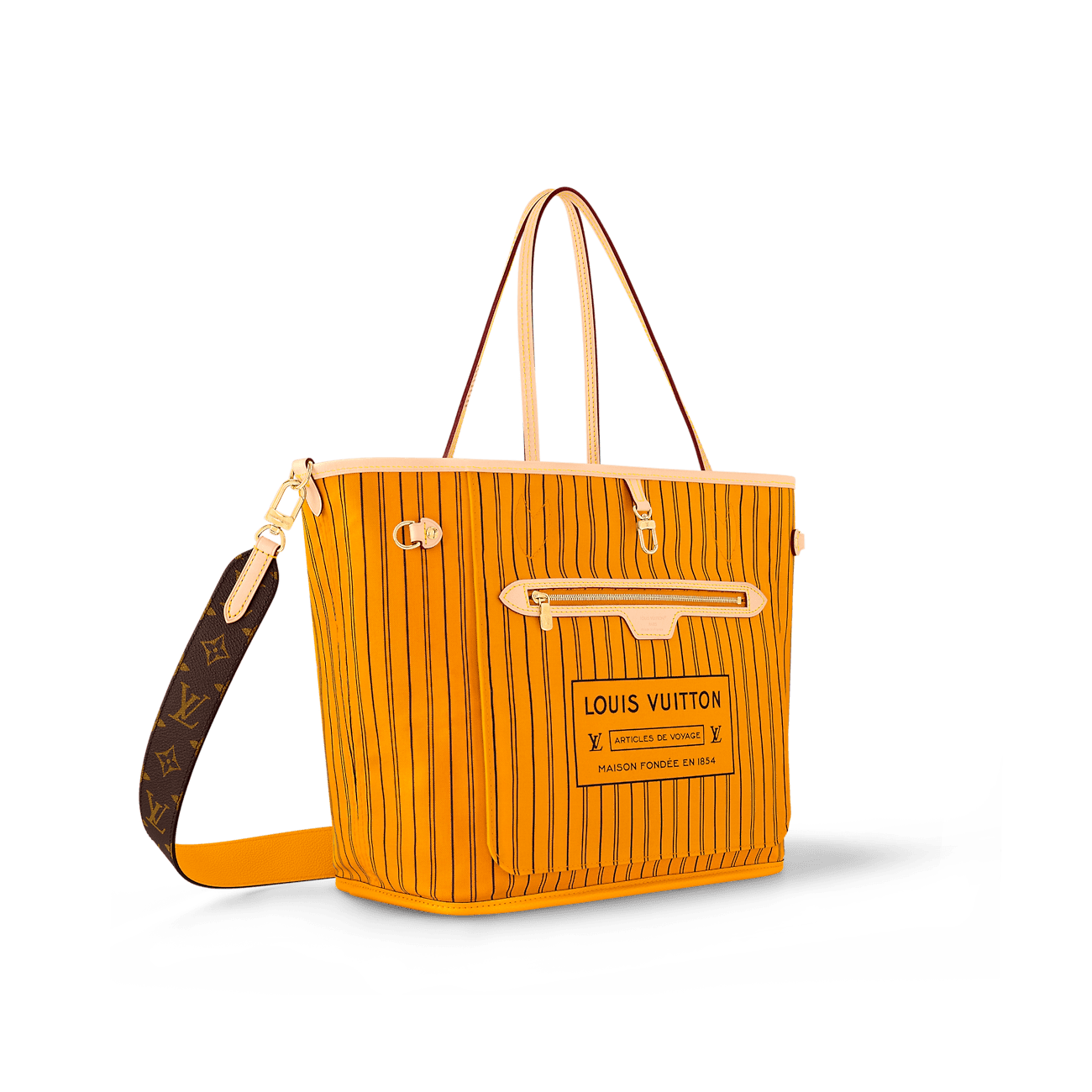 Louis Vuitton M11947 Neverfull Bandoulière Inside Out MM - SILKROAD