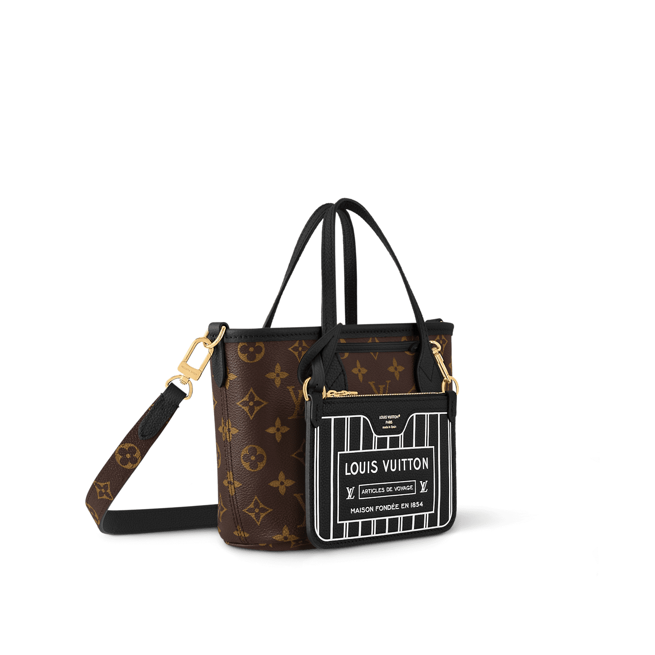 Louis Vuitton M12099 Neverfull Bandoulière Inside Out BB - SILKROAD