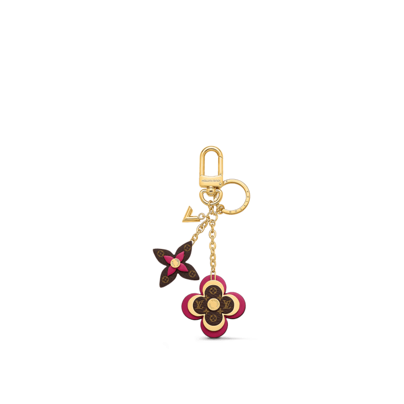 Louis Vuitton M63084 Blooming Flowers Bag Charm And Key Holder - SILKROAD