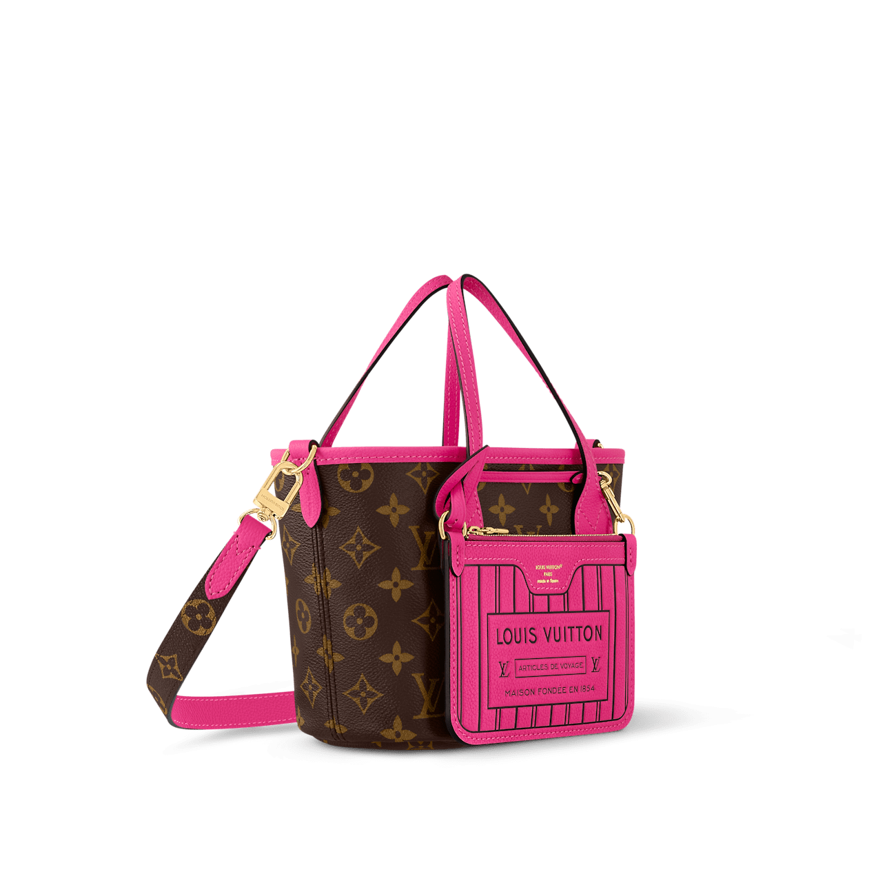 Louis Vuitton M12106 Neverfull Bandoulière Inside Out BB - SILKROAD