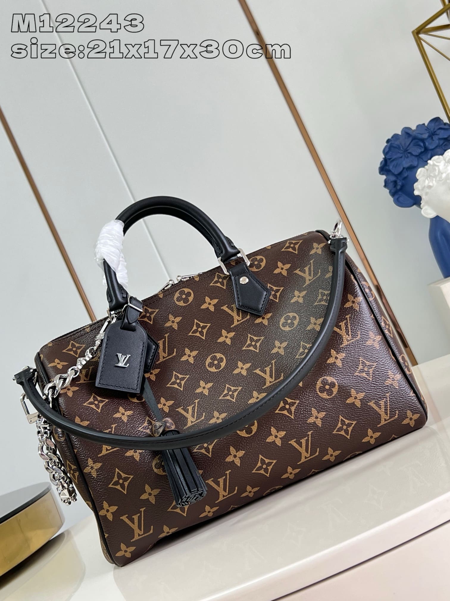 Louis Vuitton M12243 Speedy Soft 30 Dark - SILKROAD