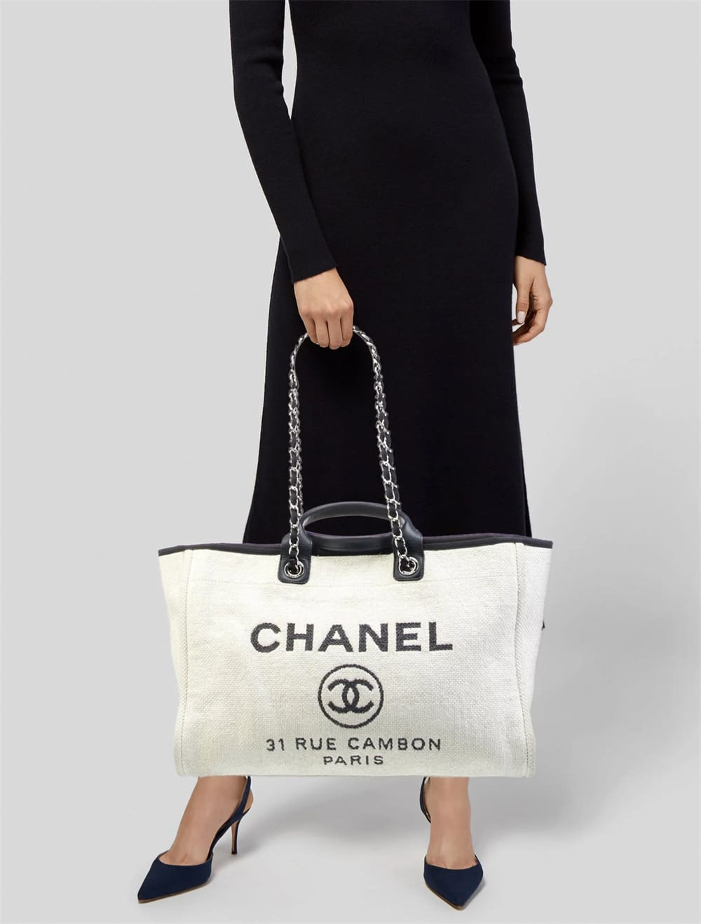 Chanel Large Deauville Tote - SILKROAD