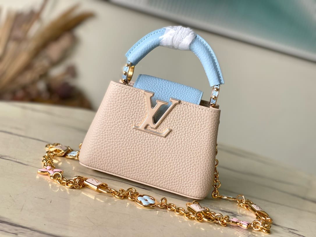 Louis Vuitton M23952 CAPUCINES NANO BAG - SILKROAD