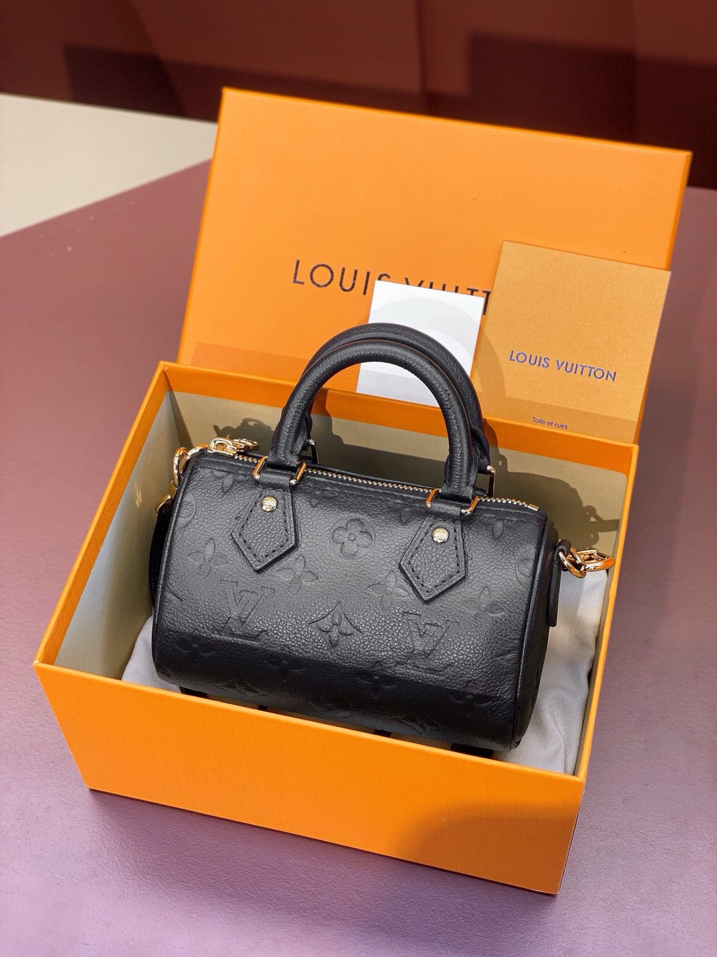 Louis Vuitton M82450 NANO SPEEDY BAG - SILKROAD