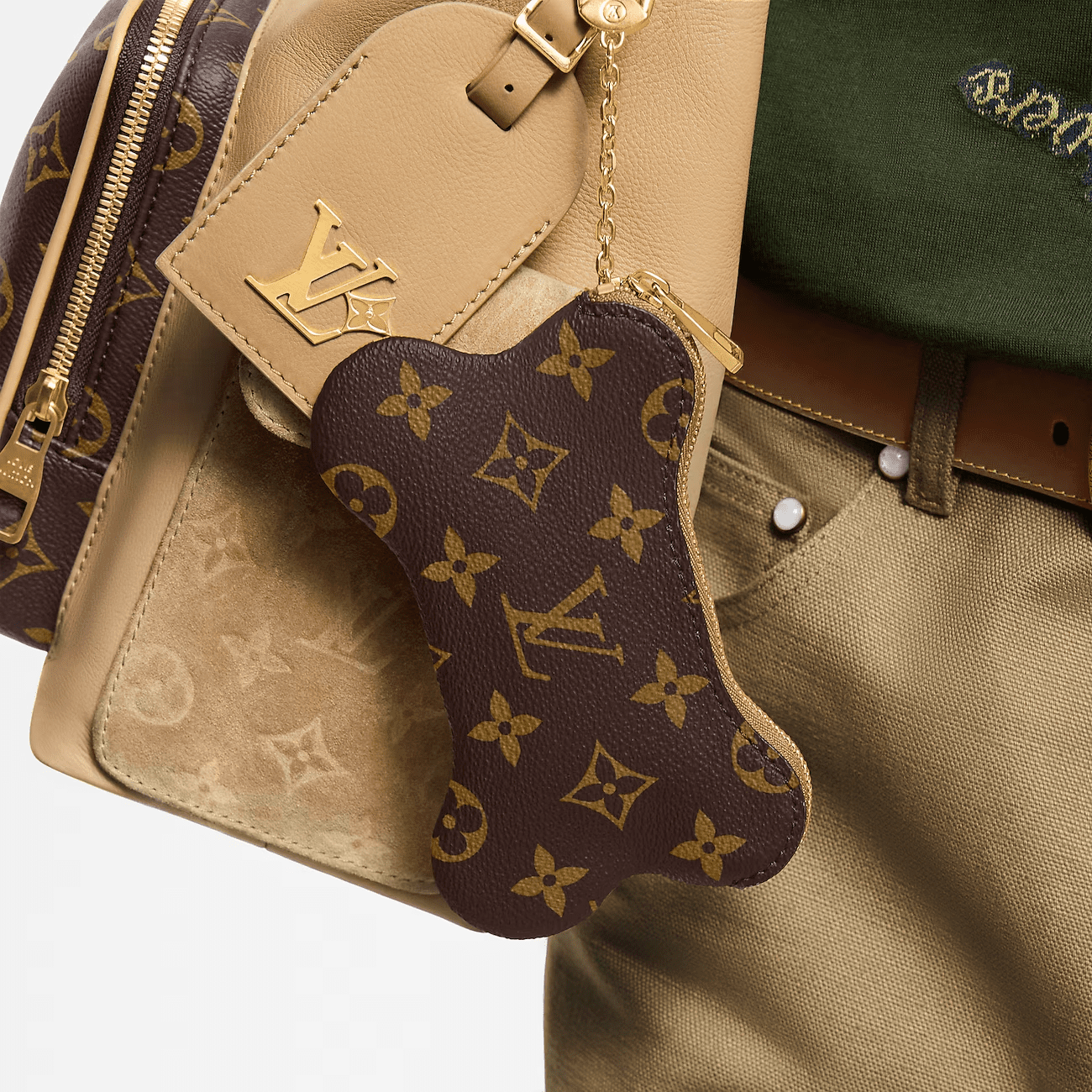 Louis Vuitton M12616 Bone Key Pouch - SILKROAD