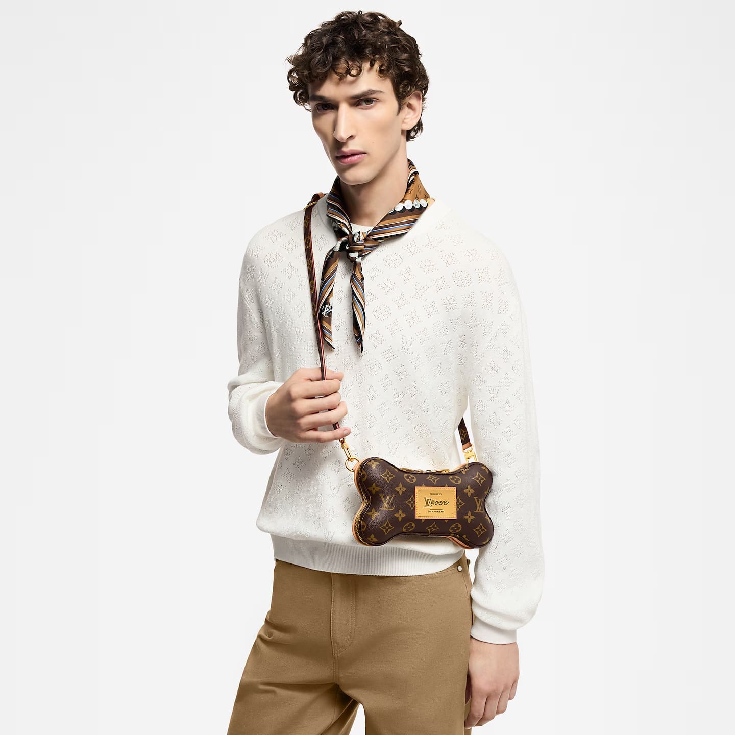 Louis Vuitton M12615 Bone Wearable Wallet - SILKROAD