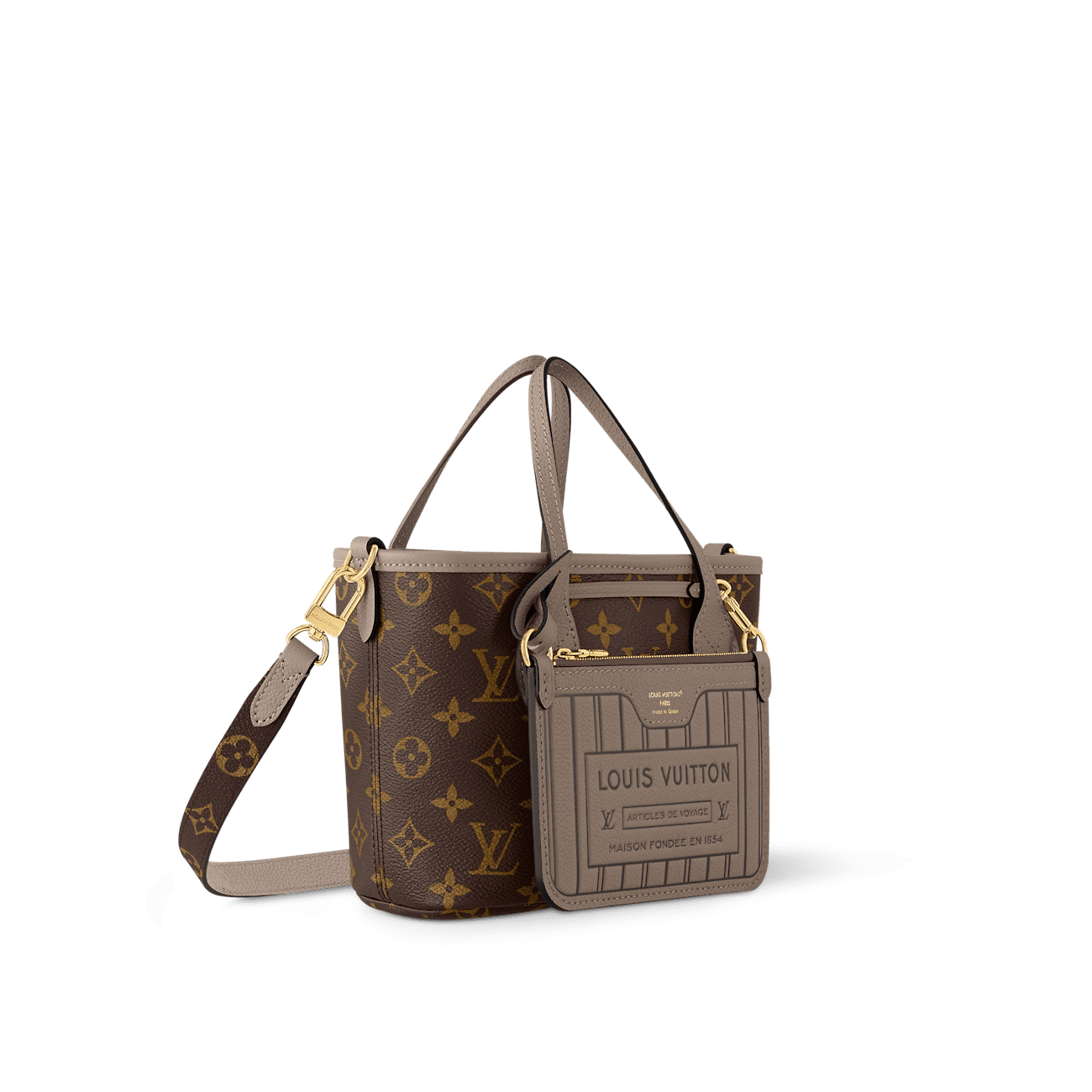 Louis Vuitton M12109 Neverfull Bandoulière Inside Out BB - SILKROAD