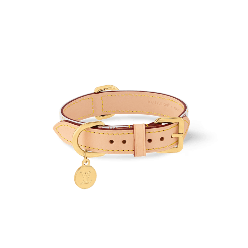 Louis Vuitton GI1316 LV X TM Monogram Multicolor Dog Collar PM - SILKROAD