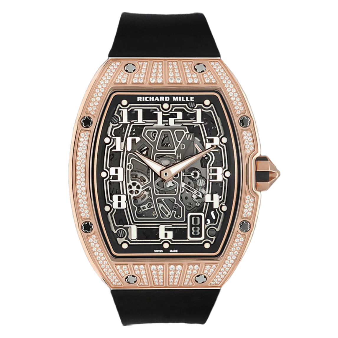Richard Mille RM67-01 Automatic Winding Extra-Thin Medium Diamond Setting - SILKROAD