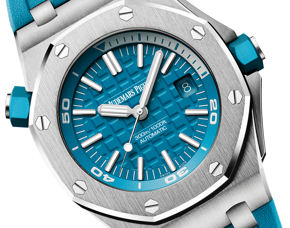 OFFSHORE DIVER Turquoise Blue Dial 42mm - SILKROAD