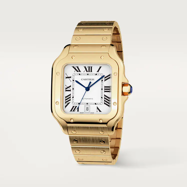SANTOS Gold 39.8mm - SILKROAD