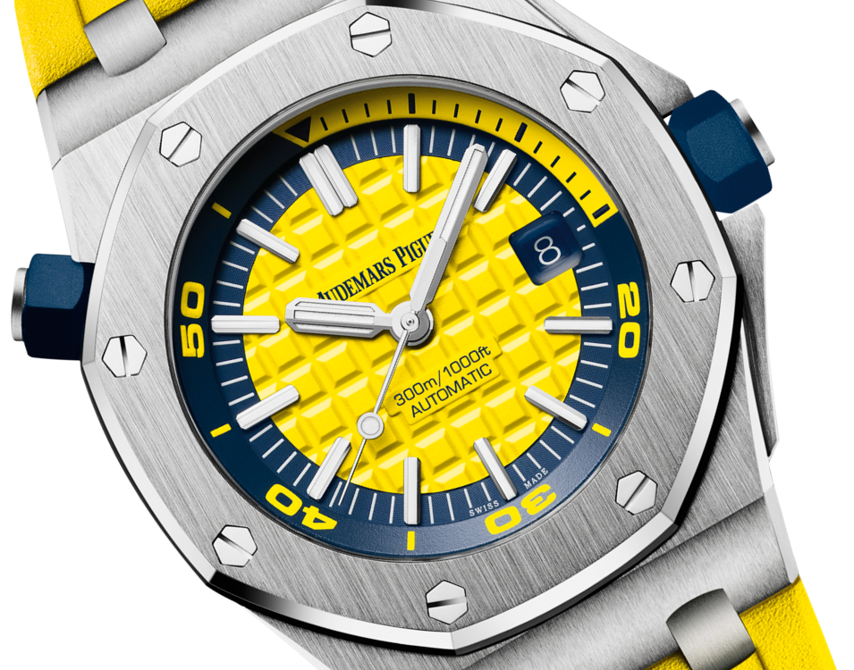 OFFSHORE DIVER Yellow Dial 42mm - SILKROAD