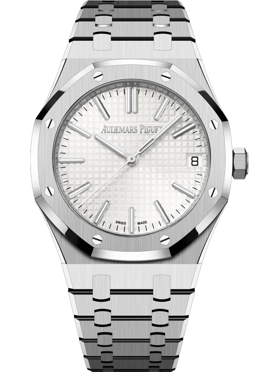 ROYAL OAK Silver-Toned Dial 41mm - SILKROAD