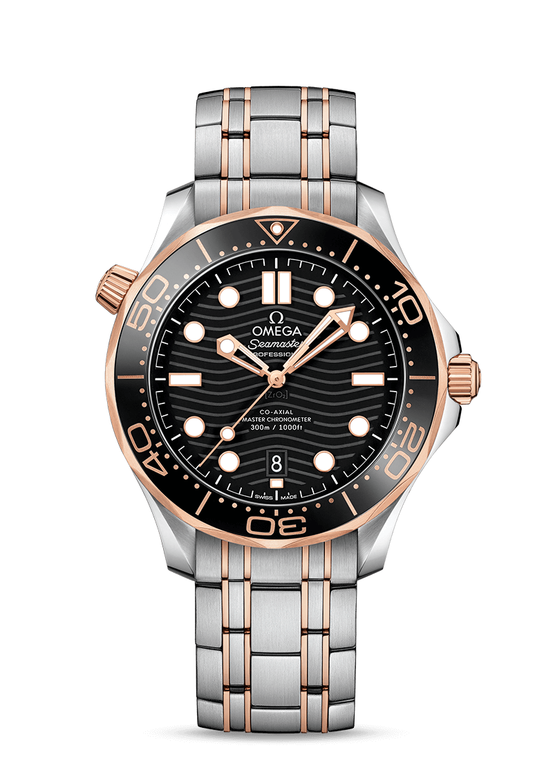 Seamaster Diver 300m Black Sedna™ Gold 42mm - SILKROAD
