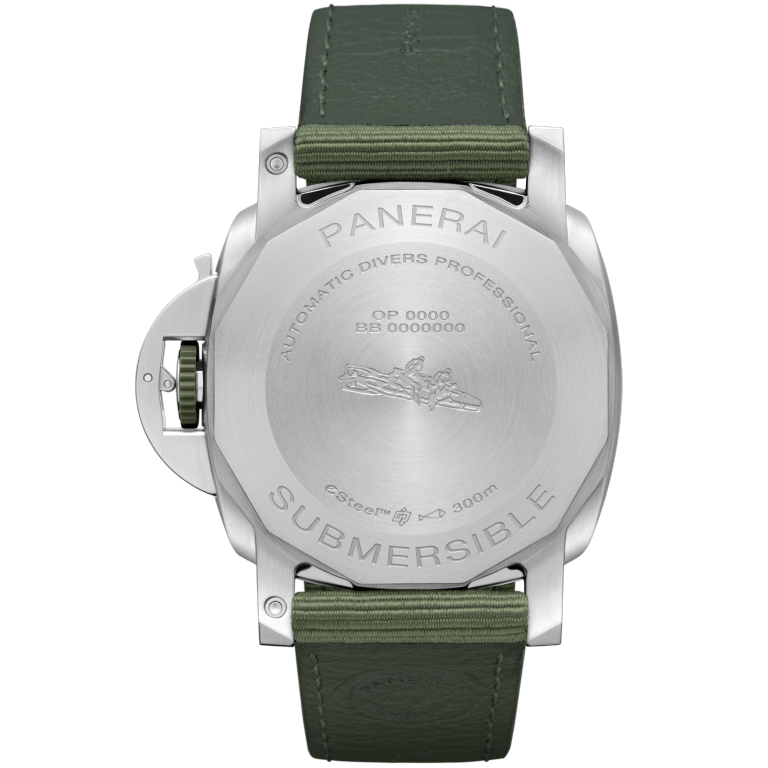 Submersible Green QuarantaQuattro ESteel™ Verde Smeraldo 44mm - SILKROAD