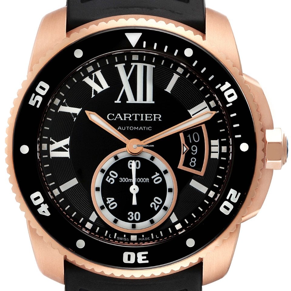 Calibre Rose Gold Black 42mm - SILKROAD