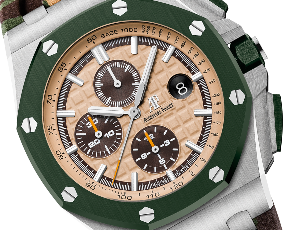 OFFSHORE Beige Camouflage Dial CHRONOGRAPH 44mm - SILKROAD