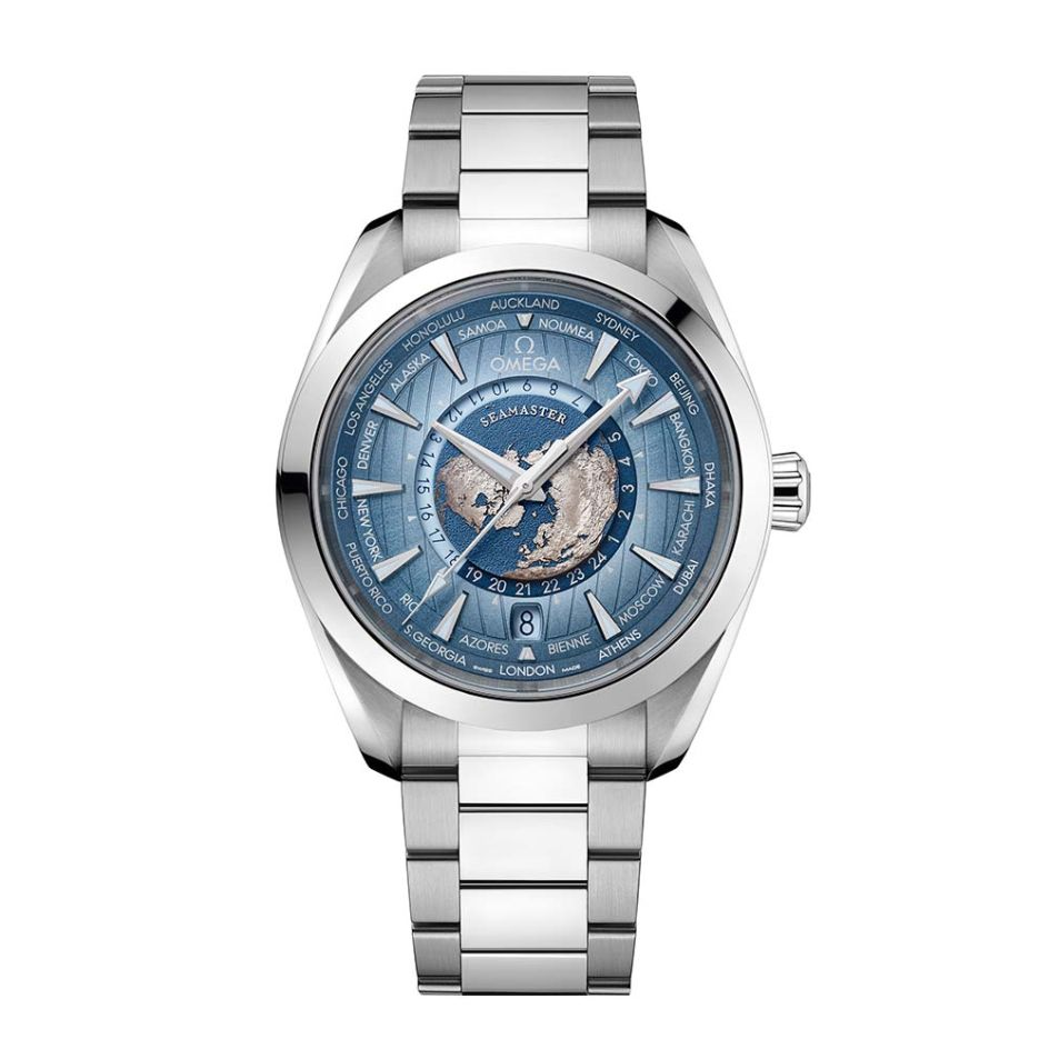 Seamaster Aqua Terra 150M Worldtimer GMT 43mm - SILKROAD