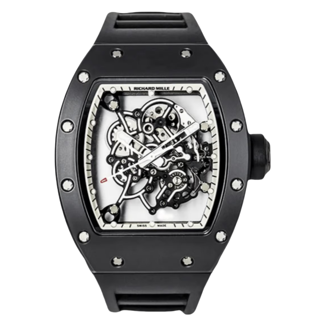 Richard Mille RM055 Bubba Watson White Drive Ceramic Americas Limited Edition - SILKROAD