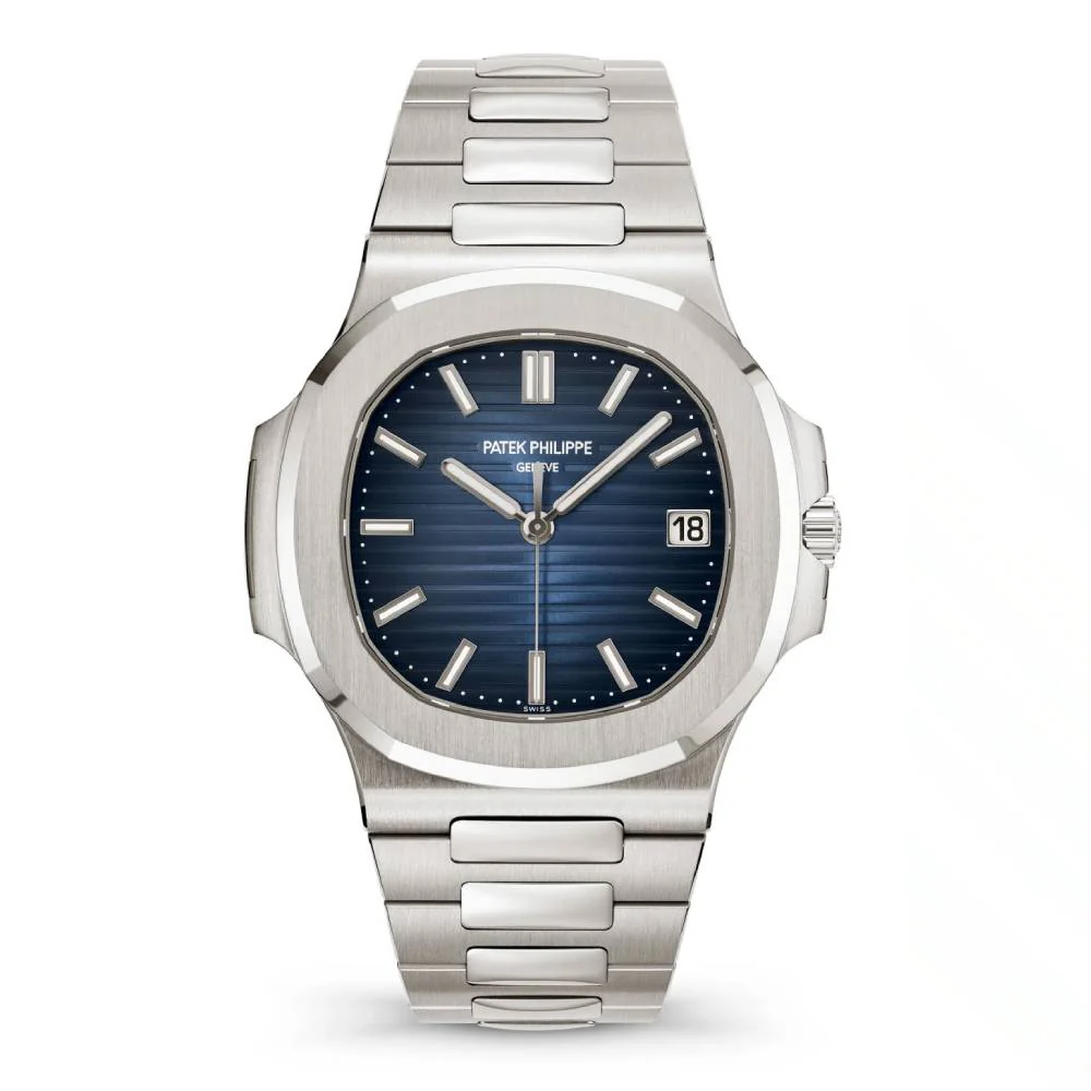 Nautilus 5811/1G Sunburst Blue with Black Gradient Rim Dial 41 mm - SILKROAD