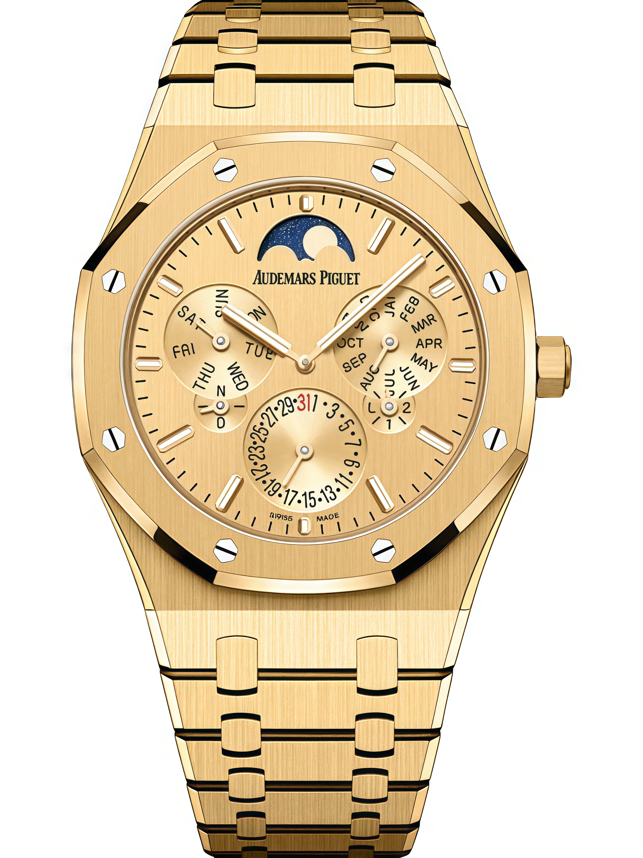 Royal Oak Perpetual Calendar Ultra-Thin 18-carat yellow gold - SILKROAD