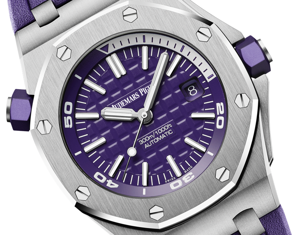 OFFSHORE DIVER Purple Dial 42mm - SILKROAD
