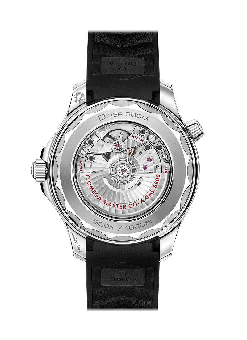 Seamaster Diver 300m Black 42mm - SILKROAD