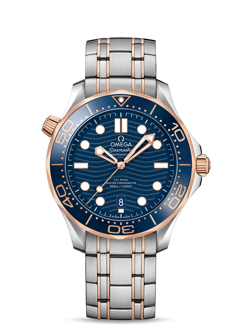 Seamaster Diver 300m Blue Sedna™ Gold 42mm - SILKROAD