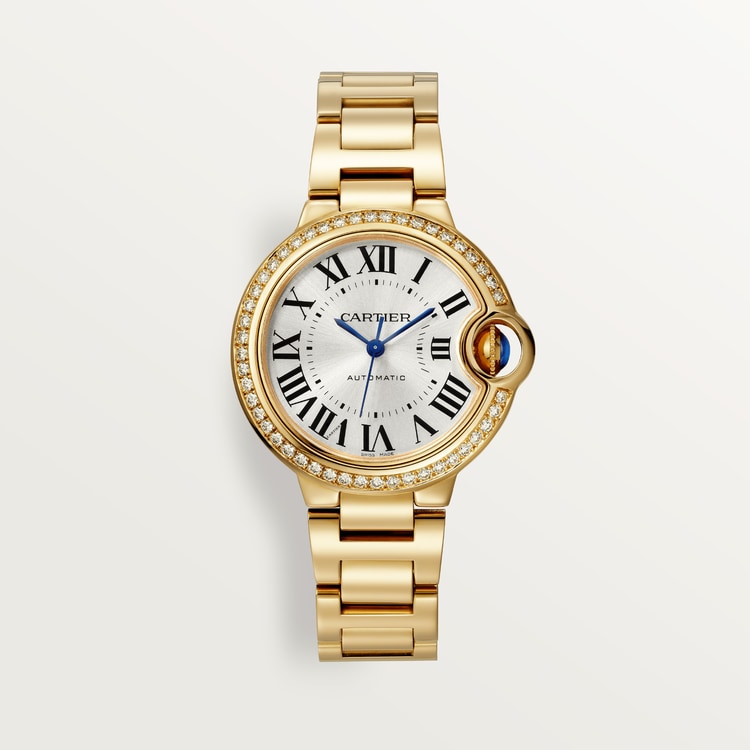 BALLON BLEU Diamond Yellow Gold 33mm - SILKROAD