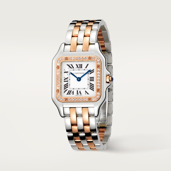 PANTHERE Rose Gold Mix Diamond 30mm - SILKROAD
