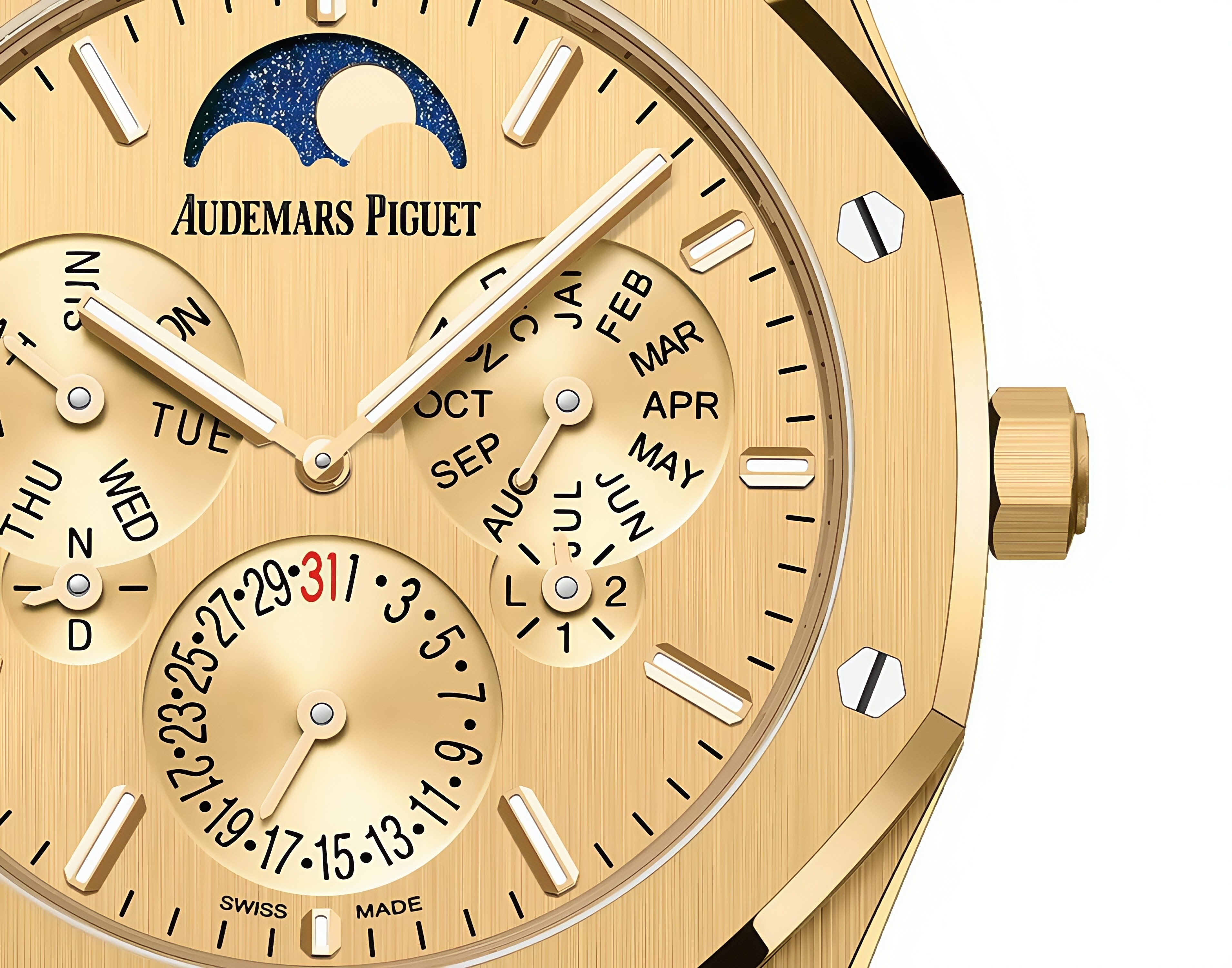 Royal Oak Perpetual Calendar Ultra-Thin 18-carat yellow gold - SILKROAD