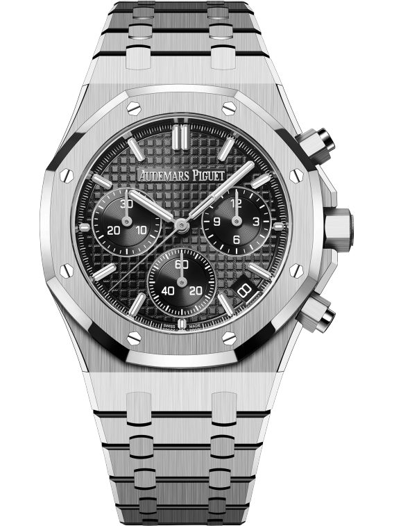 ROYAL OAK Black Dial CHRONOGRAPH 41mm - SILKROAD