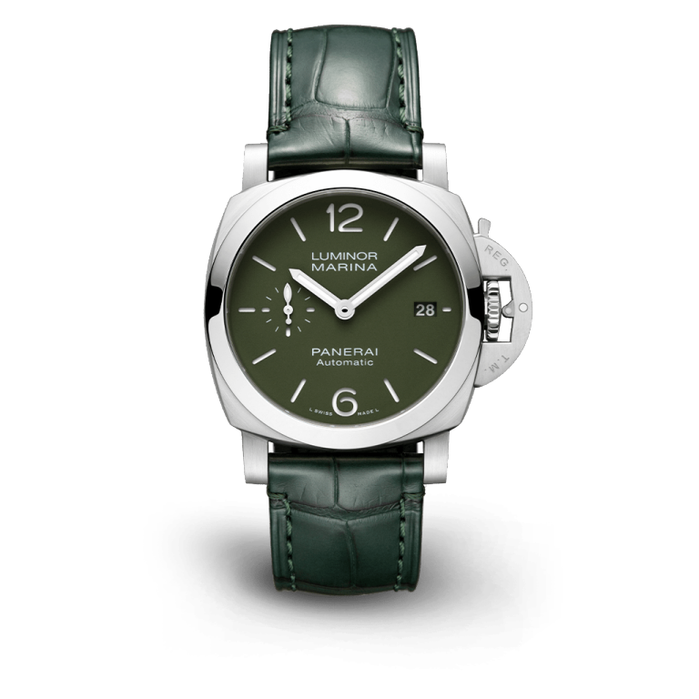 Luminor Quaranta Verde Militare 40mm - SILKROAD