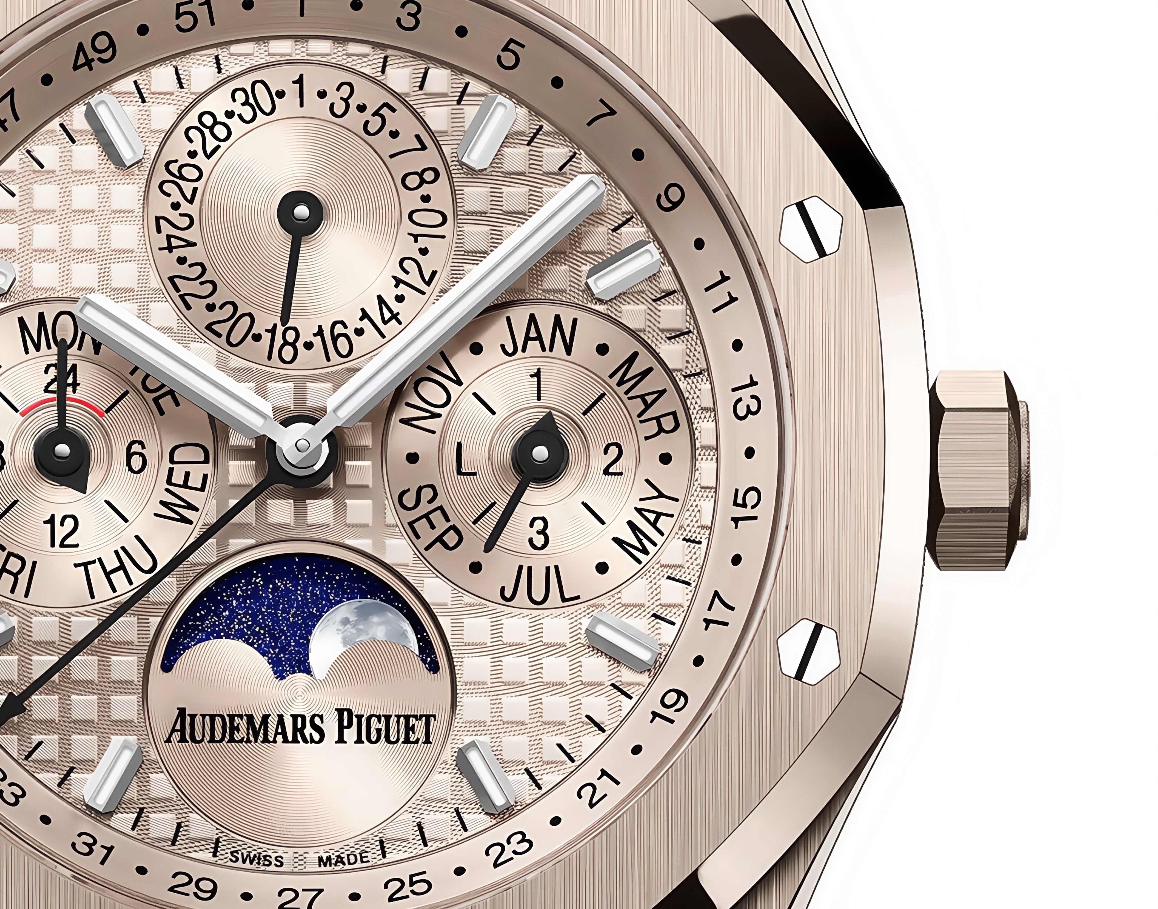 Royal Oak Perpetual Calendar 41mm, 18-carat sand gold - SILKROAD