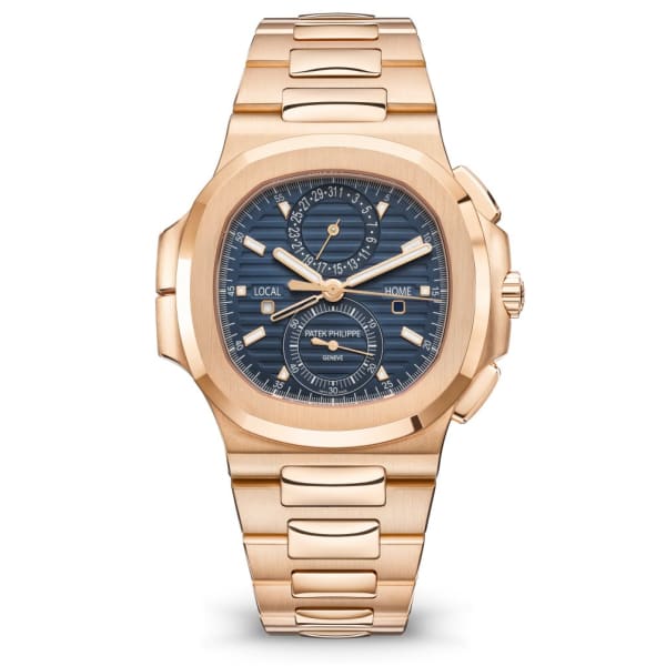 Nautilus 5990-1R-001 Rose Gold Blue Dial 40.5mm - SILKROAD