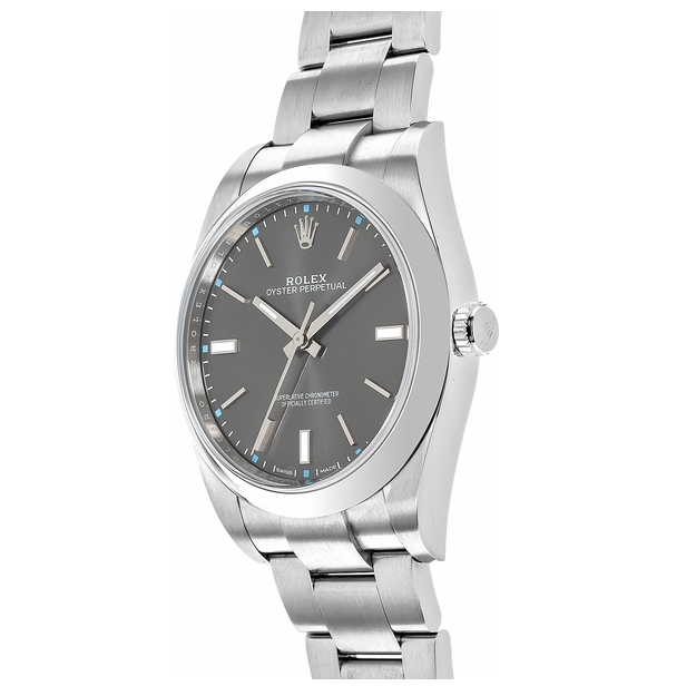 Oyster Perpetual Dark Rhodium 39mm - SILKROAD