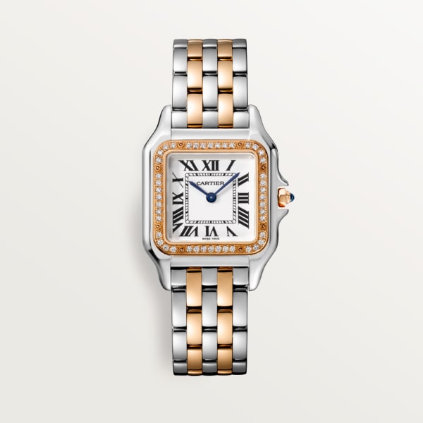 PANTHERE Rose Gold Mix Diamond 30mm - SILKROAD