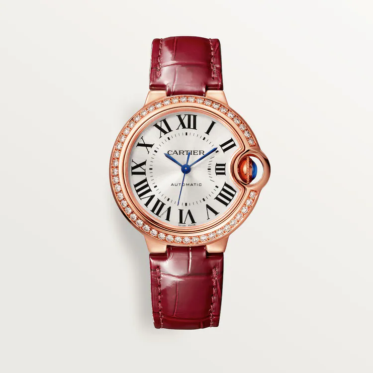 BALLON BLEU Diamond Rose Gold 33mm - SILKROAD