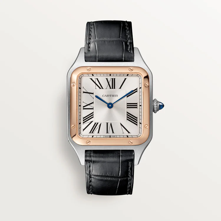 SANTOS-DUMONT RoseGoldMix 43.5mm - SILKROAD